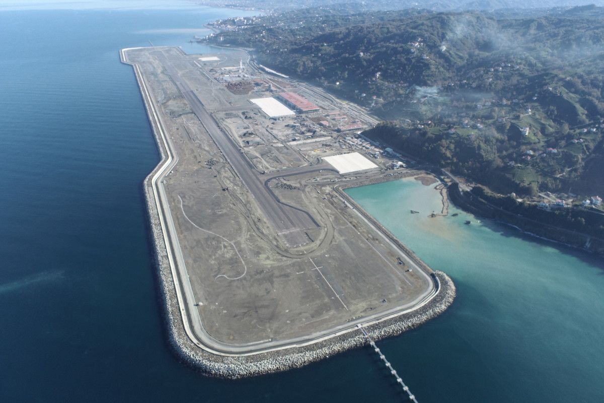 Rize-Artvin Havalimanı, Türkiye nin yüz ölçümünü 2,8 kilometrekare artırdı #4