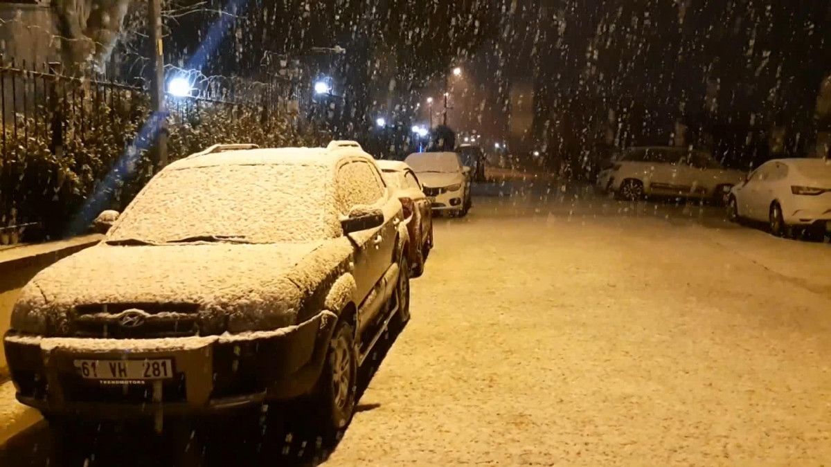 İstanbul da ani kar yağışı #1