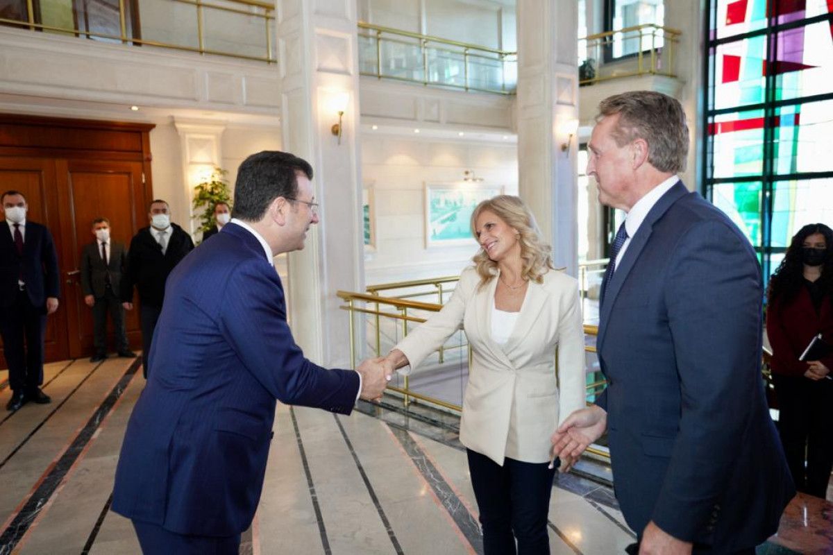 ABD Ankara Büyükelçisi Flake, İmamoğlu nu ziyaret etti #2