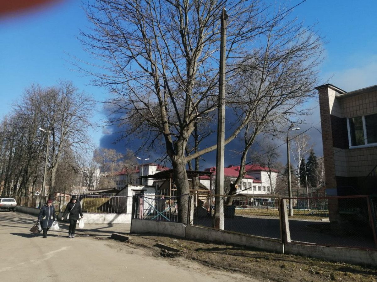 Kiev in kuzey doğusu Chernihiv bombardımana tutuluyor #1