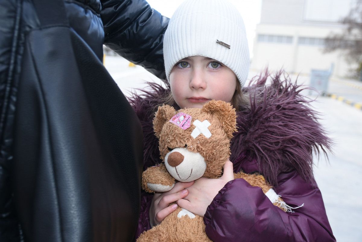 Ukrayna dan kaçan aile, Bulgaristan dan Türkiye ye yürüyerek geldi #6