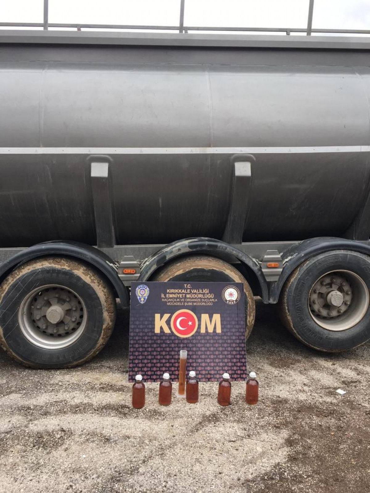 Kırıkkale de 26,5 ton kaçak akaryakıt ele geçirildi #2