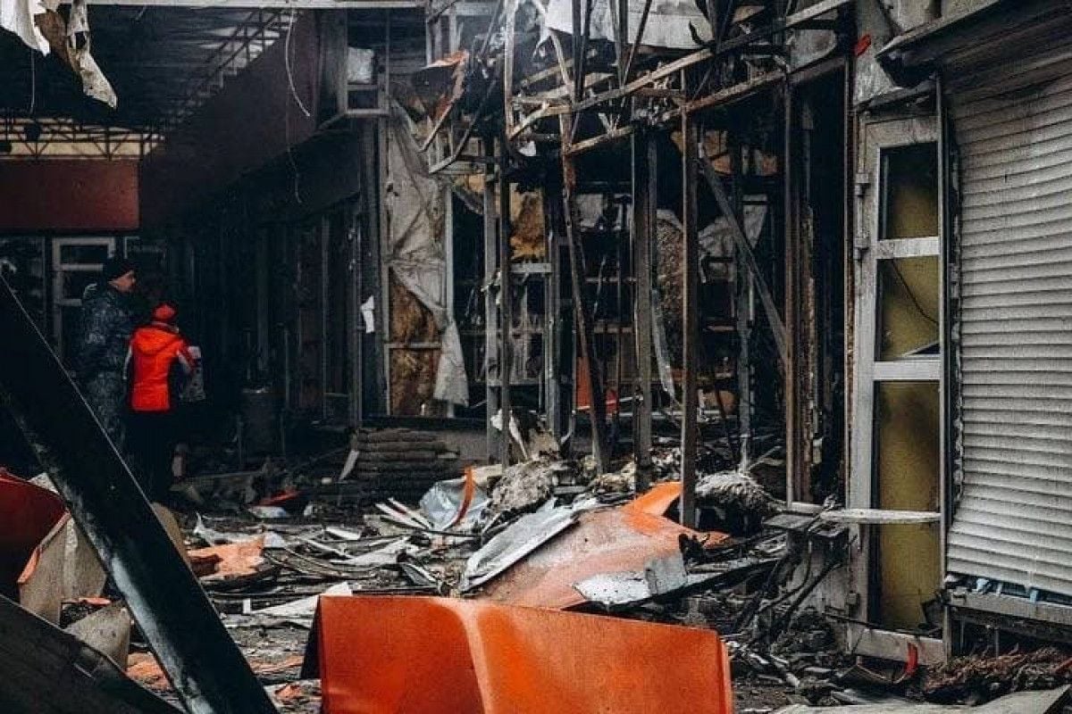 Public market bombed in Kharkov #3