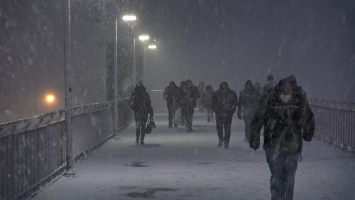 İstanbul da kar yağışı başladı #18