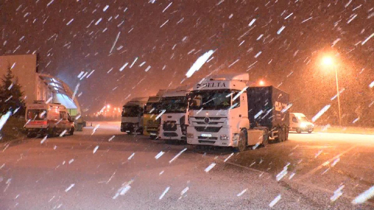 İstanbul da kar yağışı başladı #2