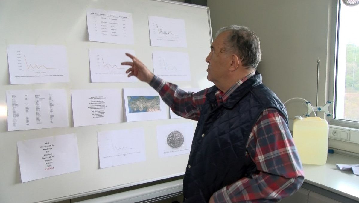 Türkiye de uzaya hazırlık için  Ay toprağı  üretiliyor #1