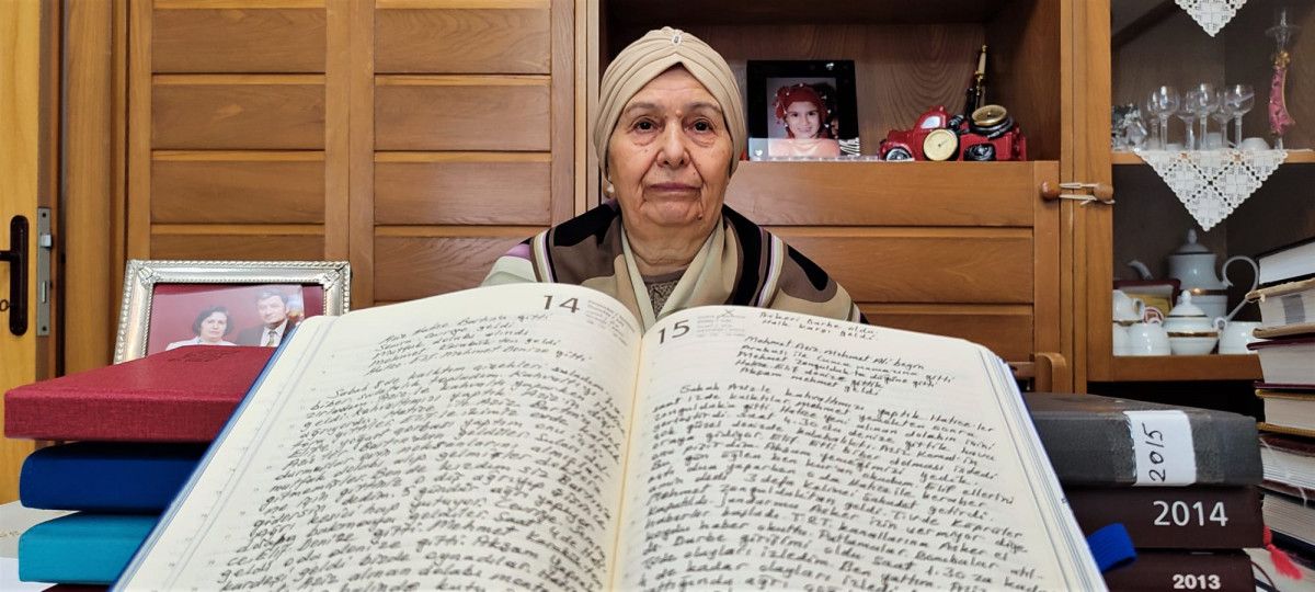 Karabük te 75 yaşındaki kadın, 32 yıldır günlük tutuyor #5