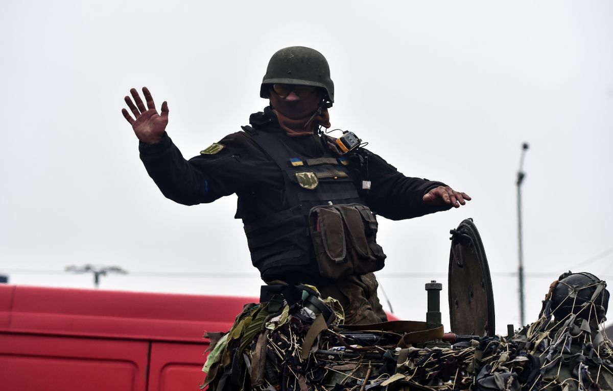 Show of love to the soldiers returning from the front in Ukraine #2