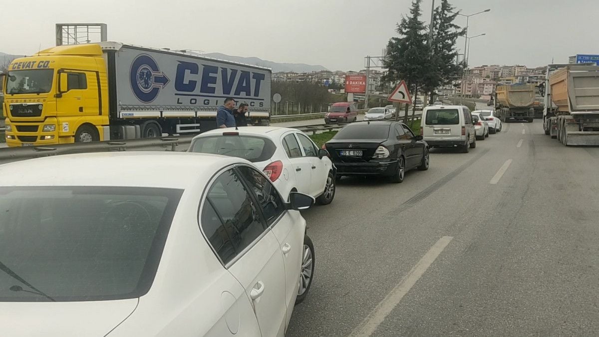 Samsun-Ankara yolunda zincirleme kaza -5