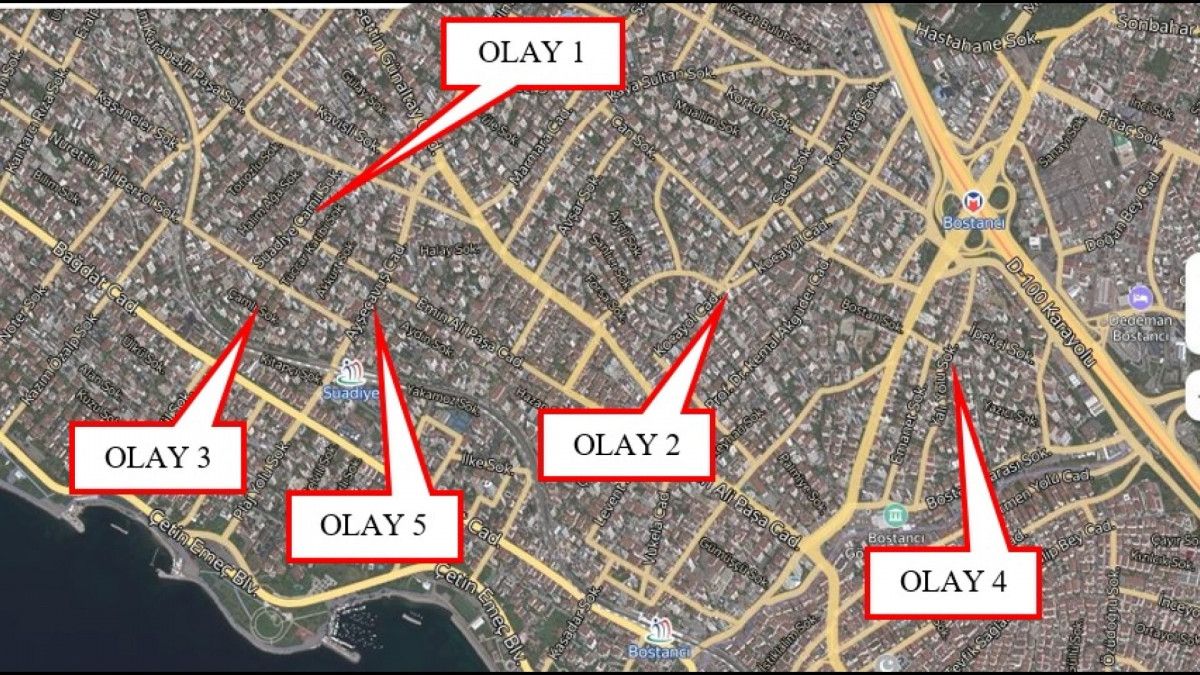 Bostancı da 100 bin liralık araba amblemi çalan şahıslar yakalandı #6