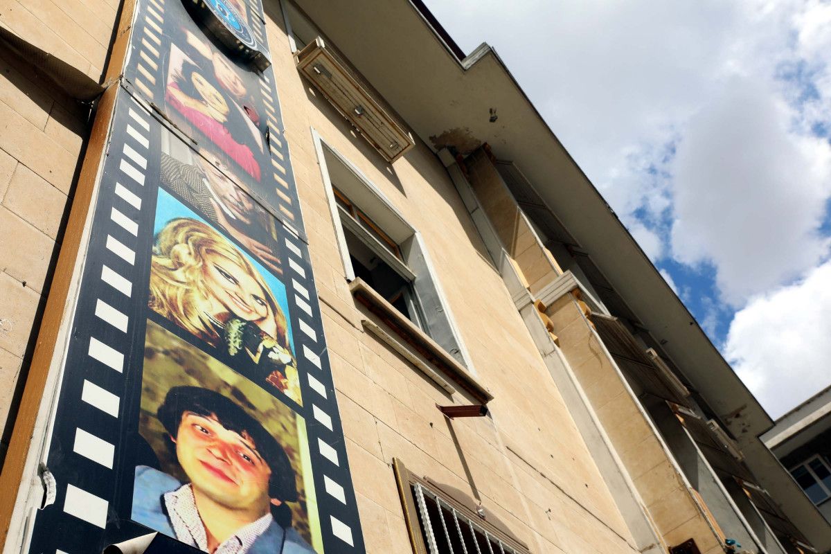 Gaziantep te tarihi taş binanın soyulmaması için briket örüldü #4