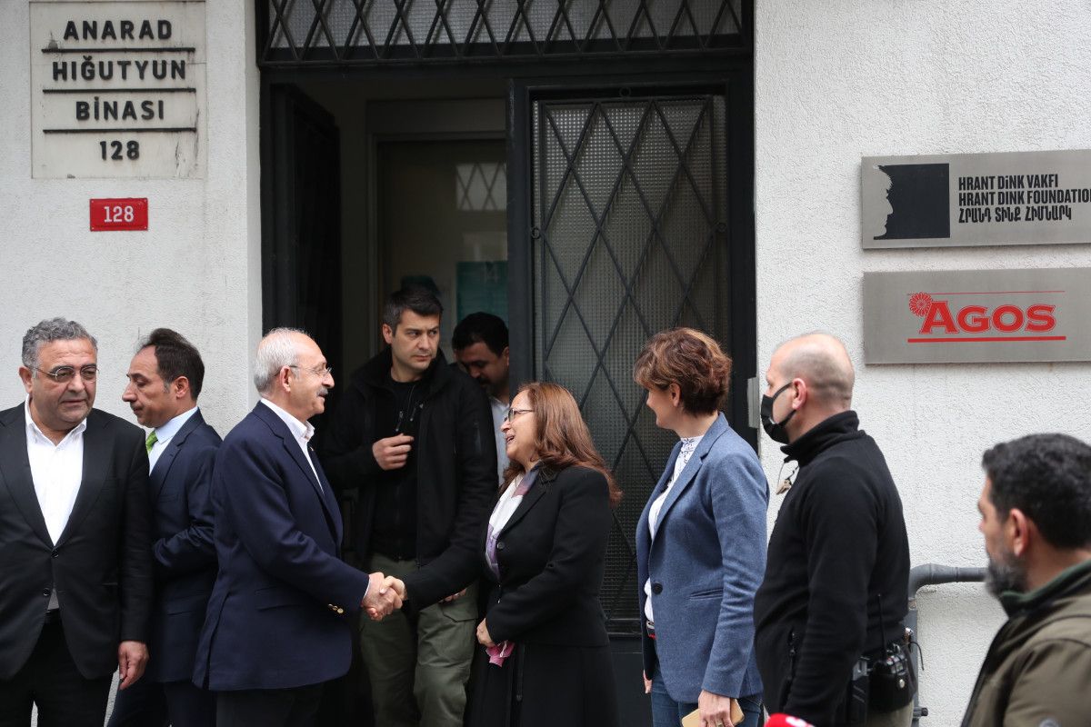 Kemal Kılıçdaroğlu ndan Hrant Dink Vakfı na ziyaret #10