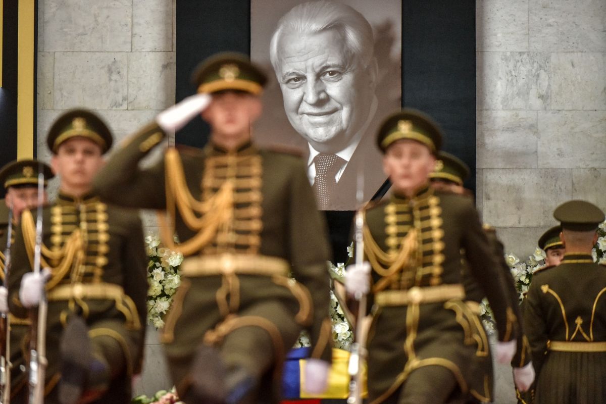 Funeral held for Kravchuk, Ukraine's first President #4