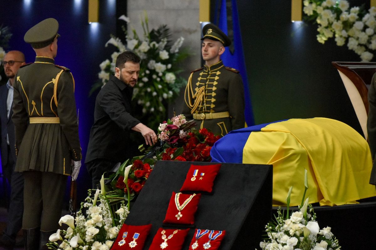 Funeral held for Kravchuk, Ukraine's first President #13