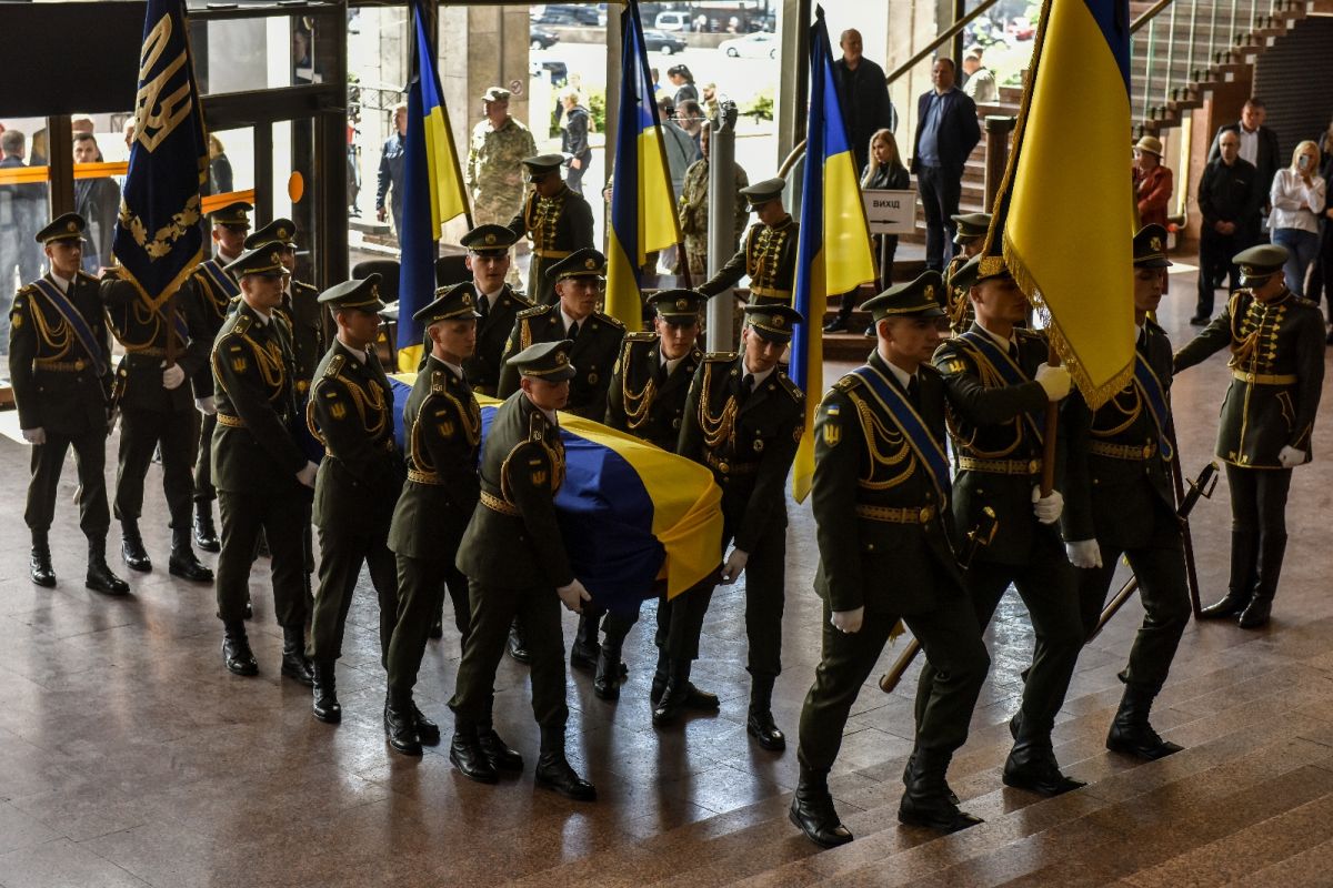 Ukrayna’nın ilk Devlet Başkanı Kravçuk için cenaze töreni düzenlendi