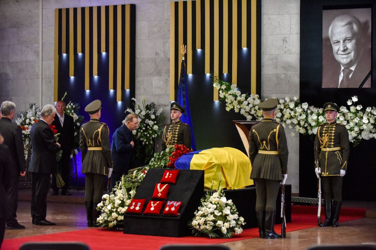 Funeral held for Kravchuk, Ukraine's first President #11