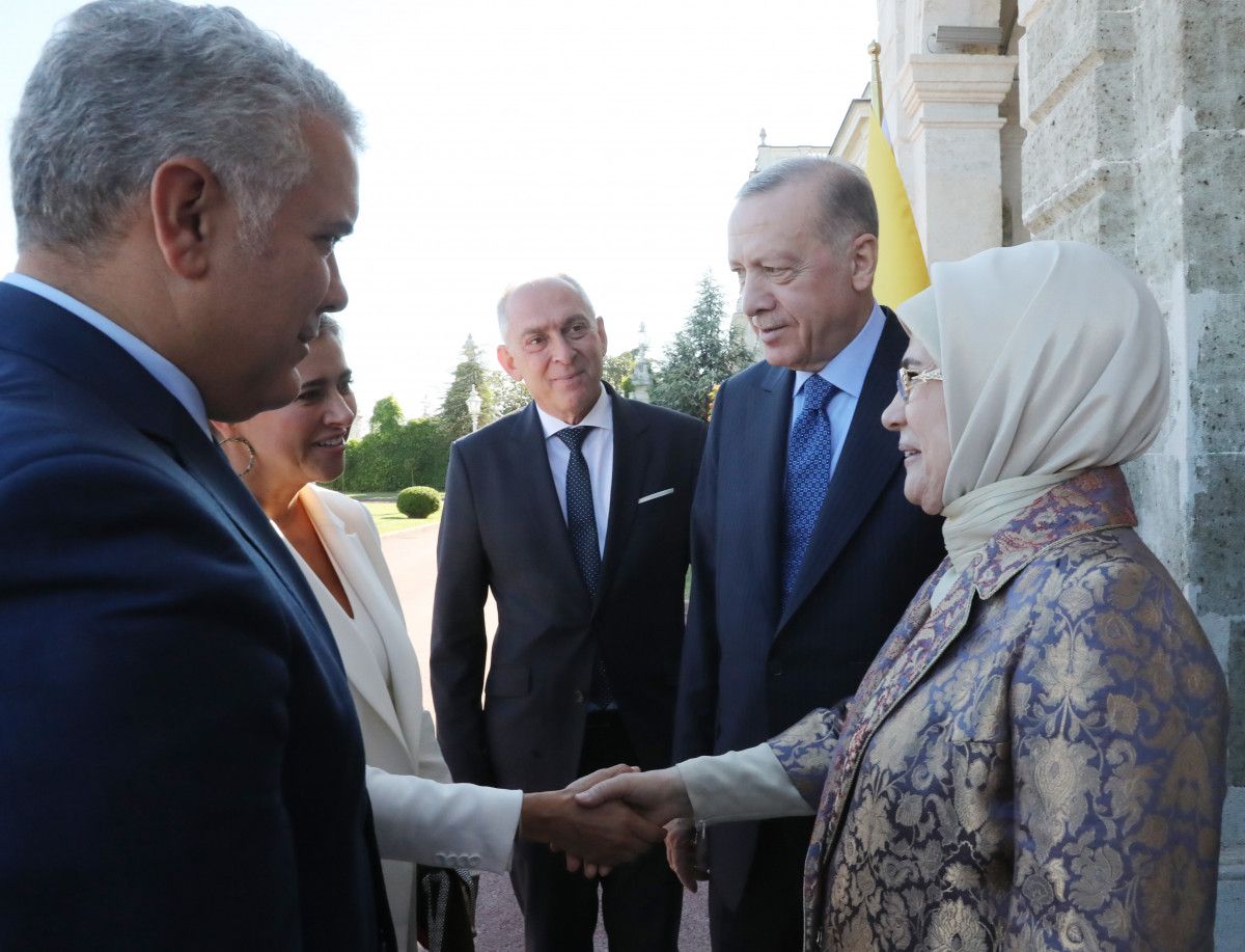 Cumhurbaşkanı Erdoğan, Kolombiya Cumhurbaşkanı ile görüştü #2