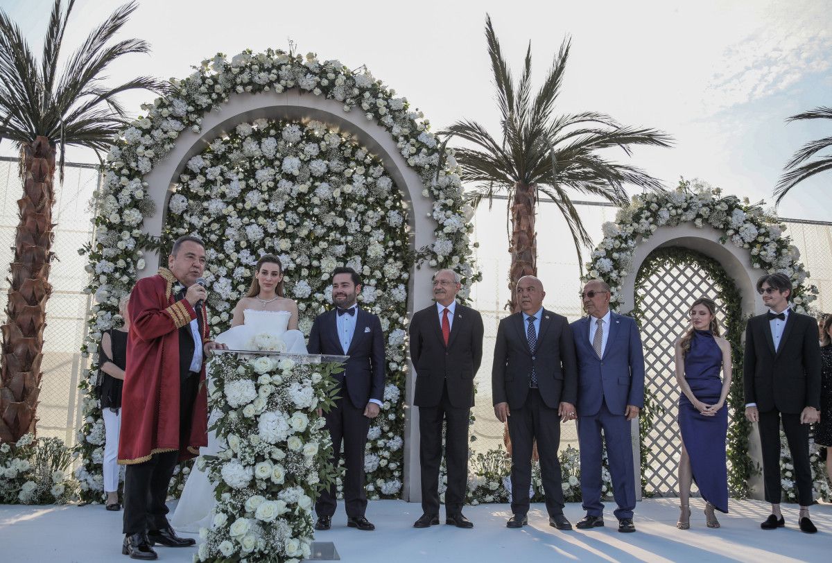 Kemal Kılıçdaroğlu nun Muhittin Böcek in oğlunun nikah şahidi oldu #14