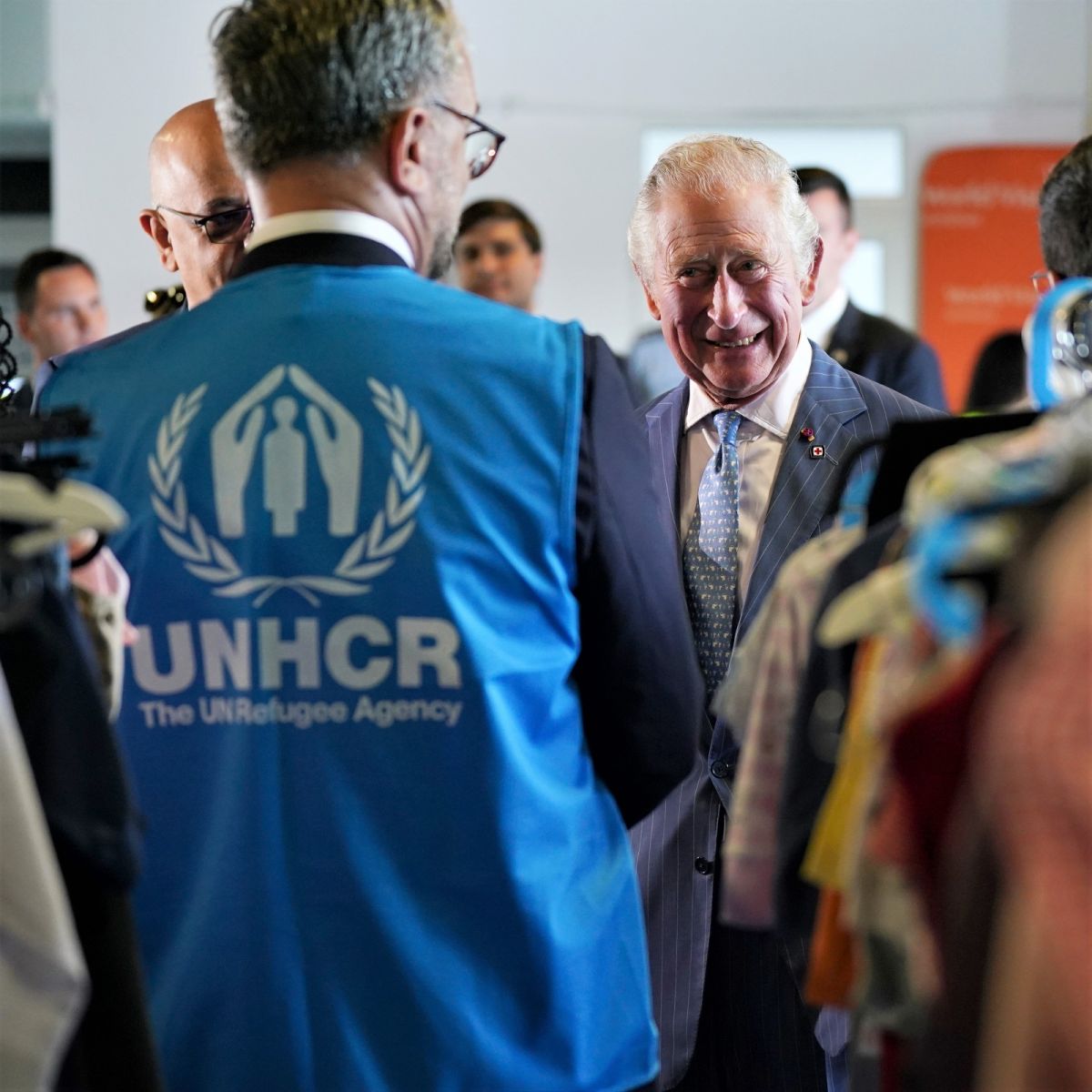 Visiting Ukrainian refugees in Romania from Prince Charles #3