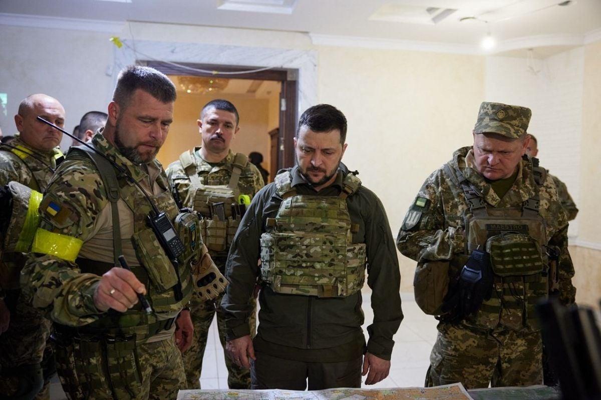 Zelensky for the first time outside of Kyiv, visiting Kharkov on the front line #6