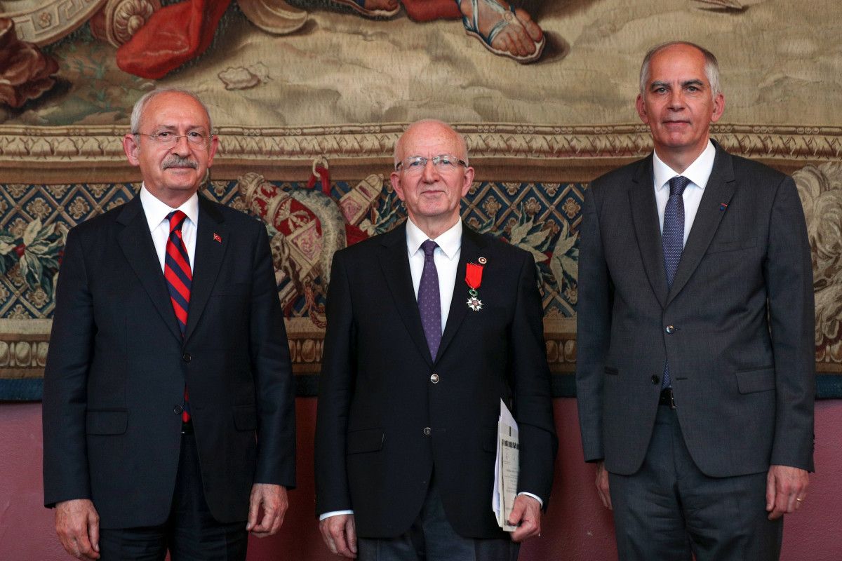 Kemal Kılıçdaroğlu ndan Fransa Büyükelçiliği ne ziyaret #1