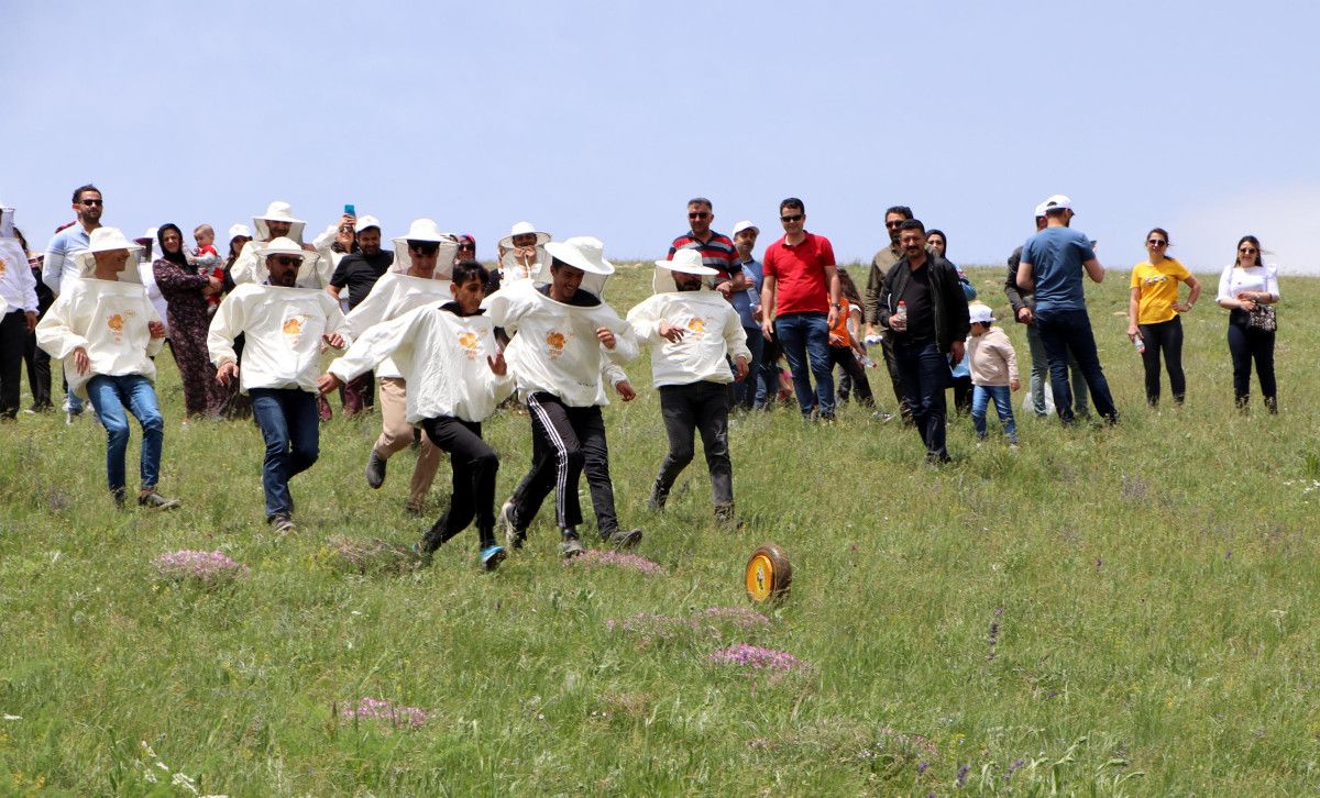 Vanlı arıcılar Bal Yuvarlama yarışması düzenledi #3