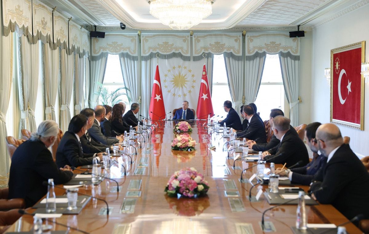 Cumhurbaşkanı Erdoğan, Beşiktaş yönetimini kabul etti #6