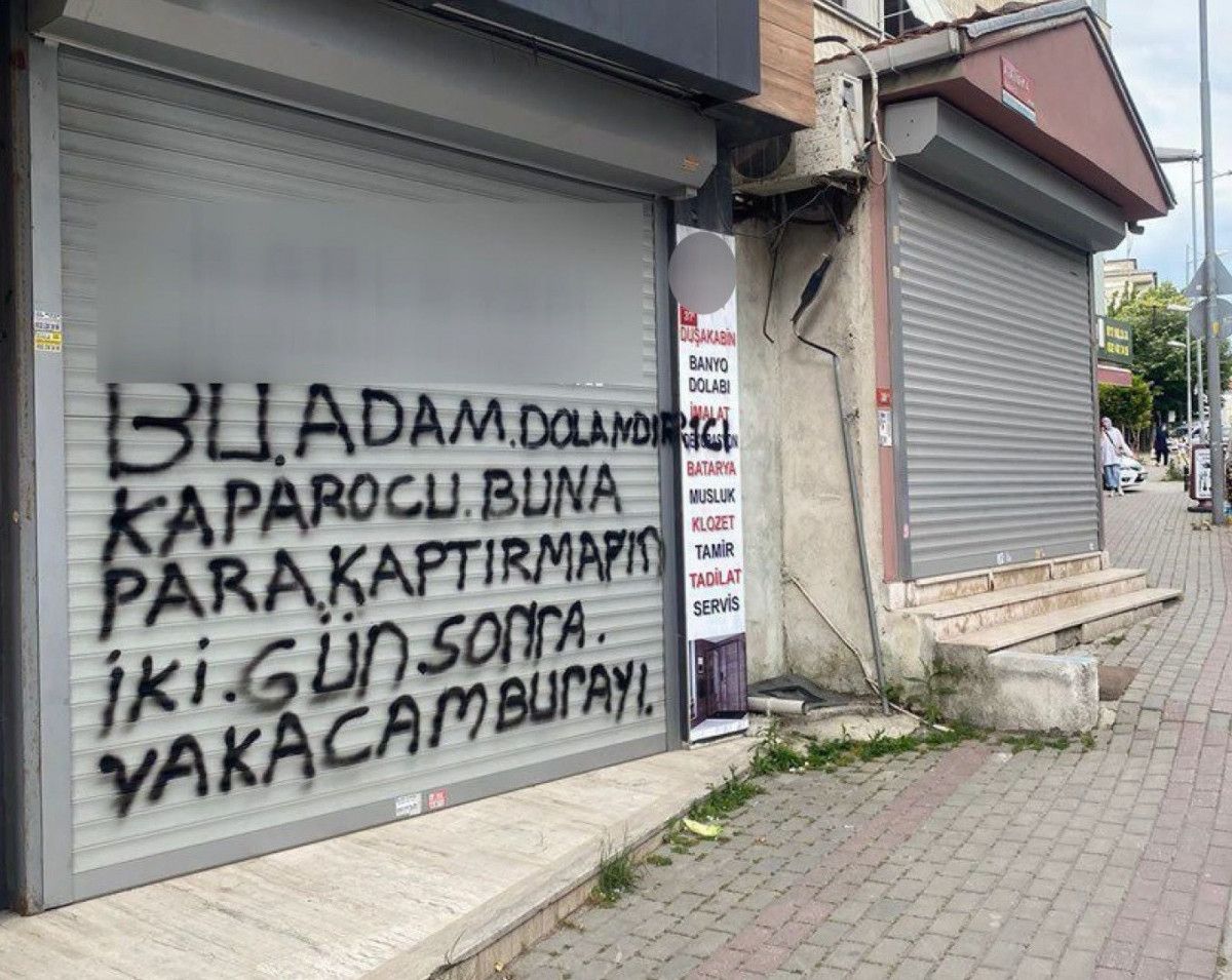 Cliente em Büyükçekmece acusou o empresário de fraude #3