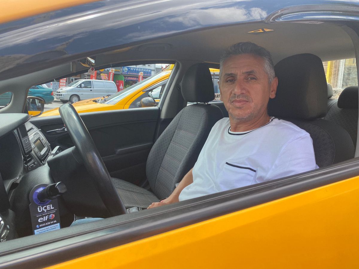 Ankara da arkadaşına kefil olması sonucu haczedilen taksisini geri aldı #2