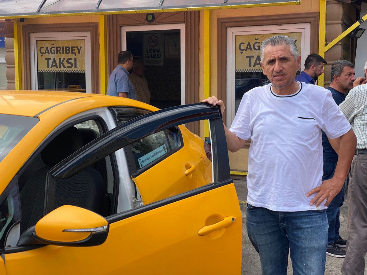 Ankara da arkadaşına kefil olması sonucu haczedilen taksisini geri aldı #4