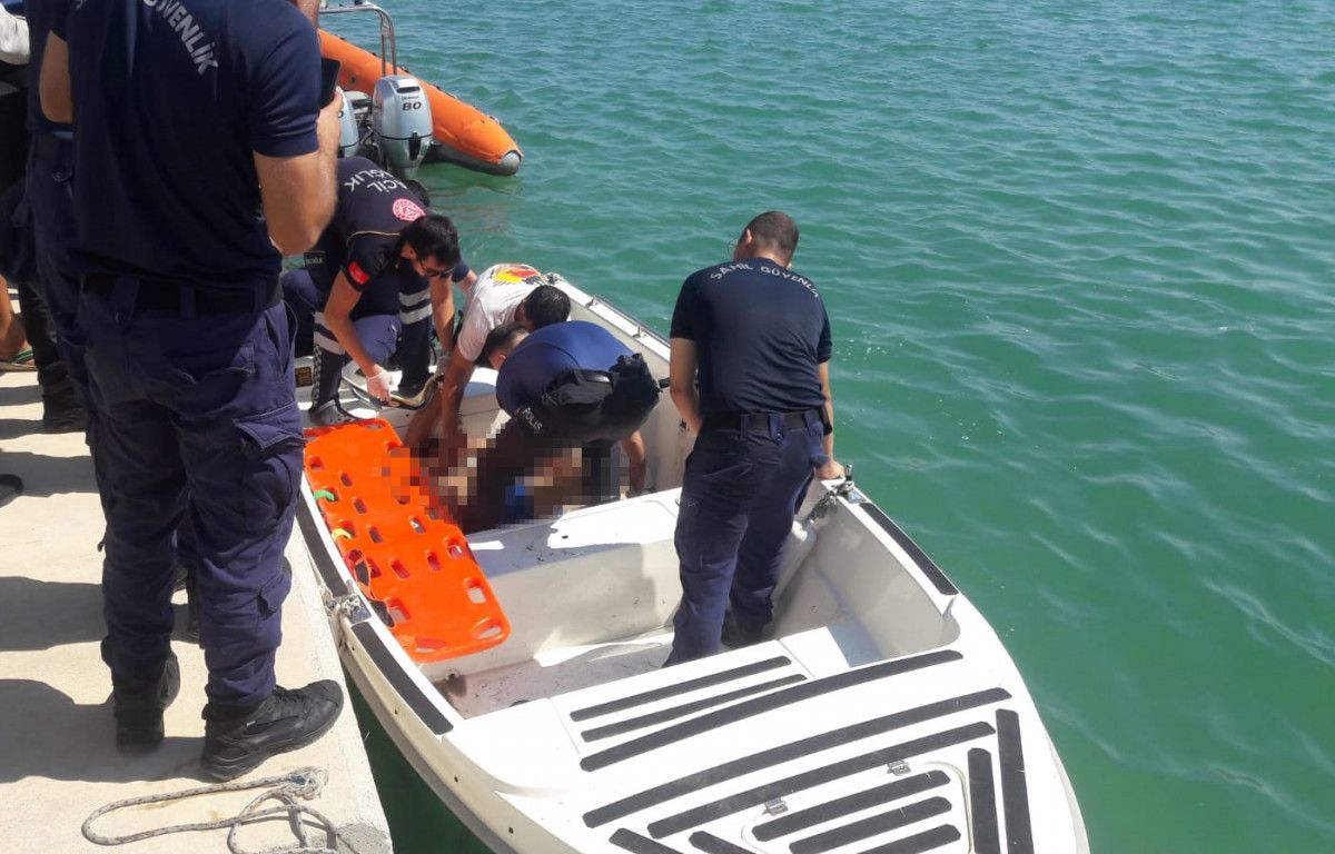Adana da yasak bölgeden denize giren genç boğuldu #1