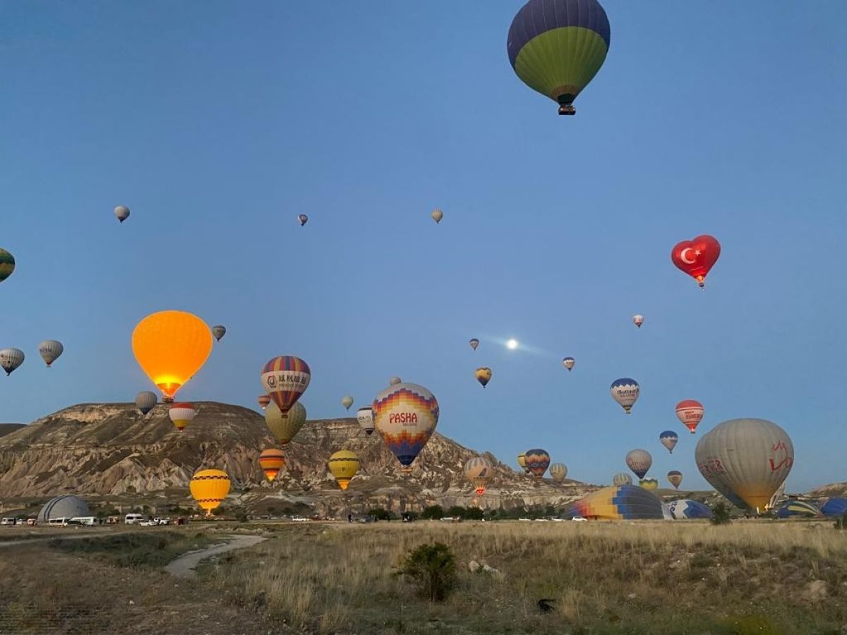 Kapadokya da yılın ilk 7 ayında 15 bin uçuş gerçekleştirildi #1