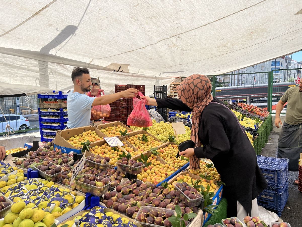 İstanbul’da semt pazarlarında sebze-meyve fiyatları geriledi #2