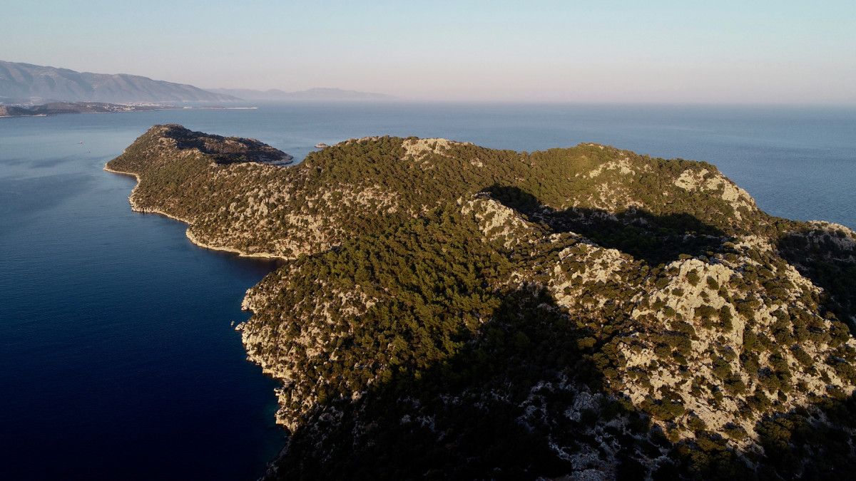 Kekova Adası nda 20 göçmen daha yakalandı #5