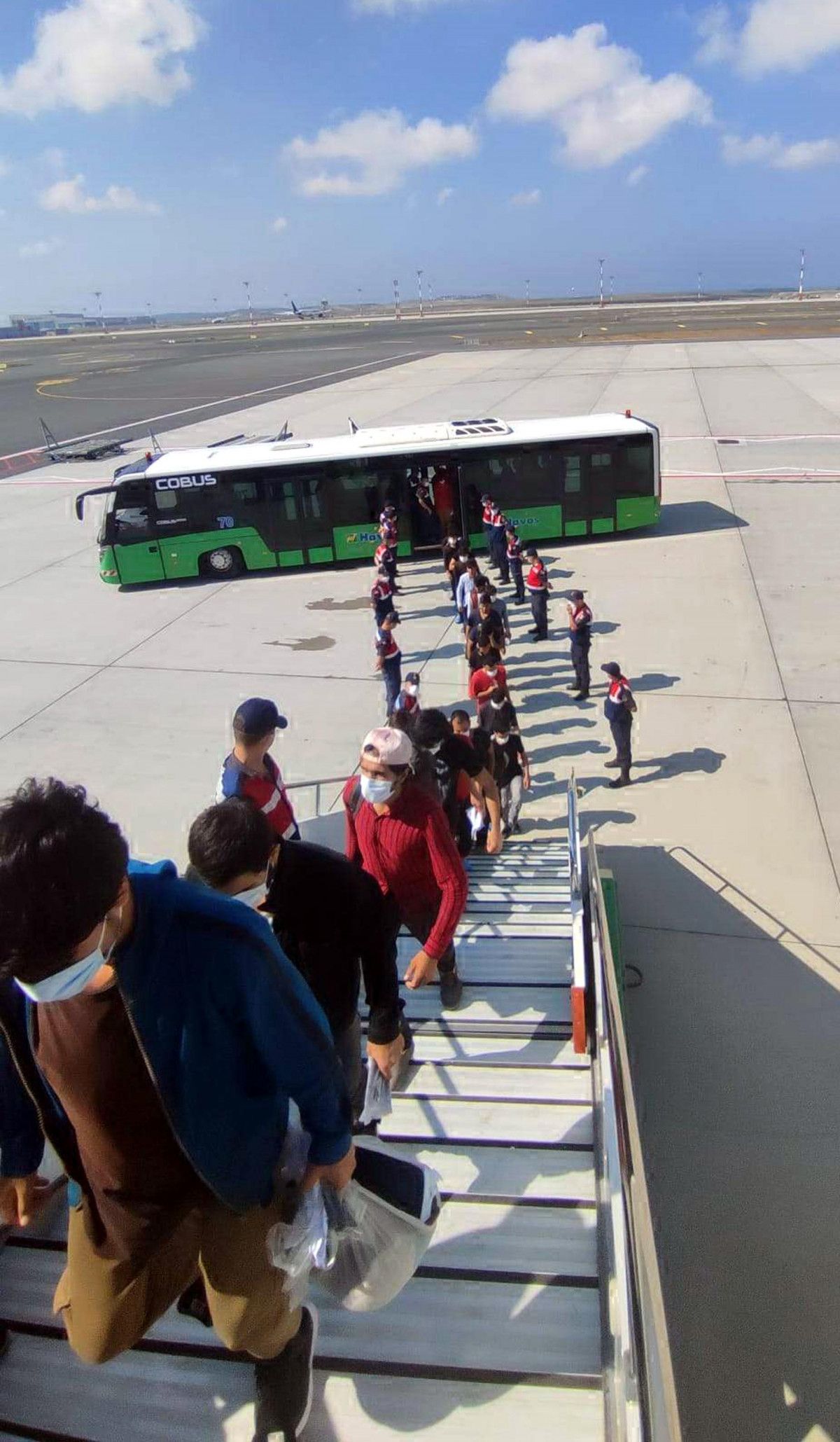 Kırklareli den Afganistan a 227 kaçak göçmen gönderildi #1