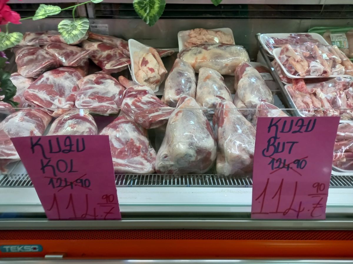 Mardinli kasap etin kilosunu yüzde 30 indirimli satıyor #3
