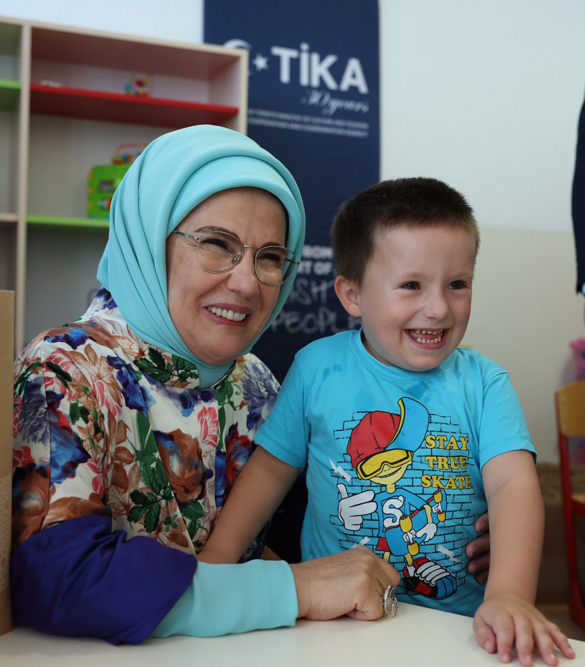 Emine Erdoğan, Saraybosna da özel gereksinimli çocuklarla bir araya geldi #6