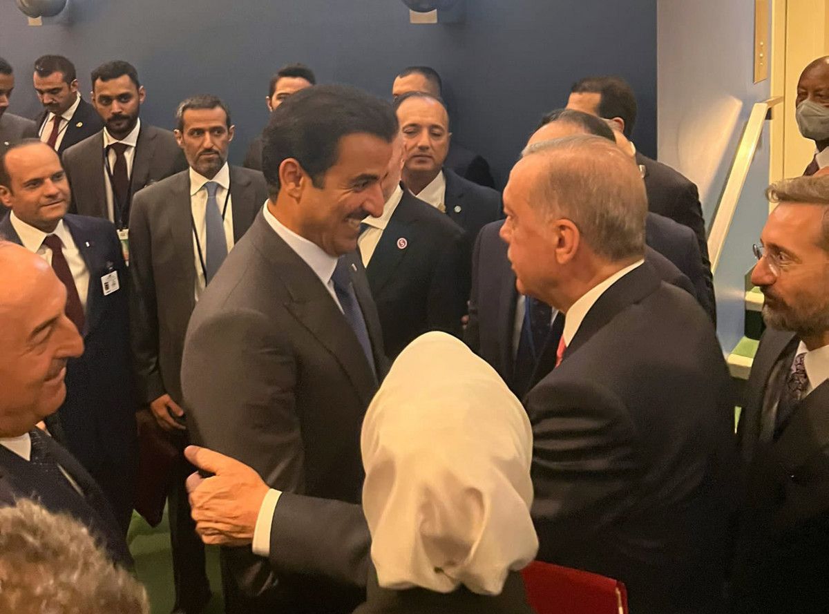 Cumhurbaşkanı Erdoğan, BM Genel Merkezi nde liderlerle buluştu #5