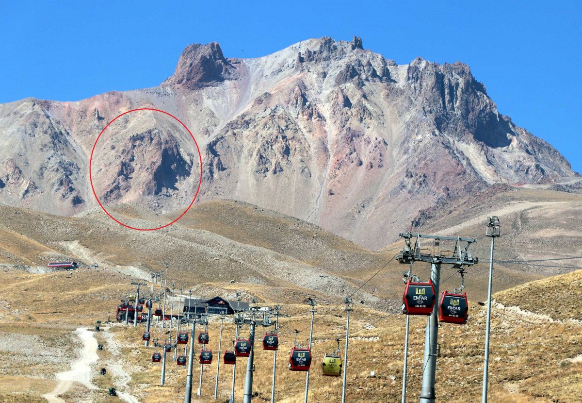 Erciyes e tırmanan dağcıların yanlış rota kullandığı öğrenildi #4