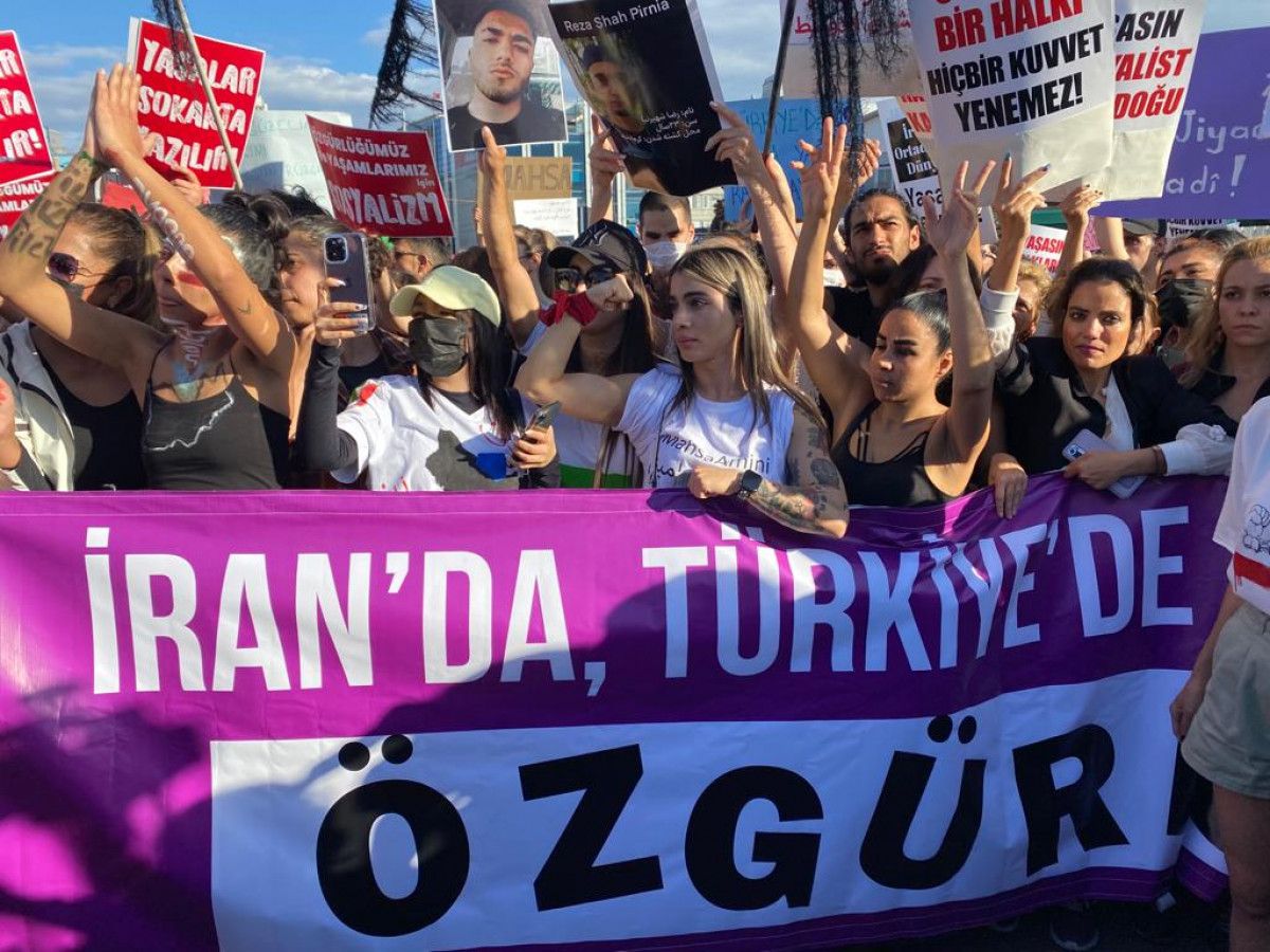 Kadıköy de Mahsa Amini eylemi #5