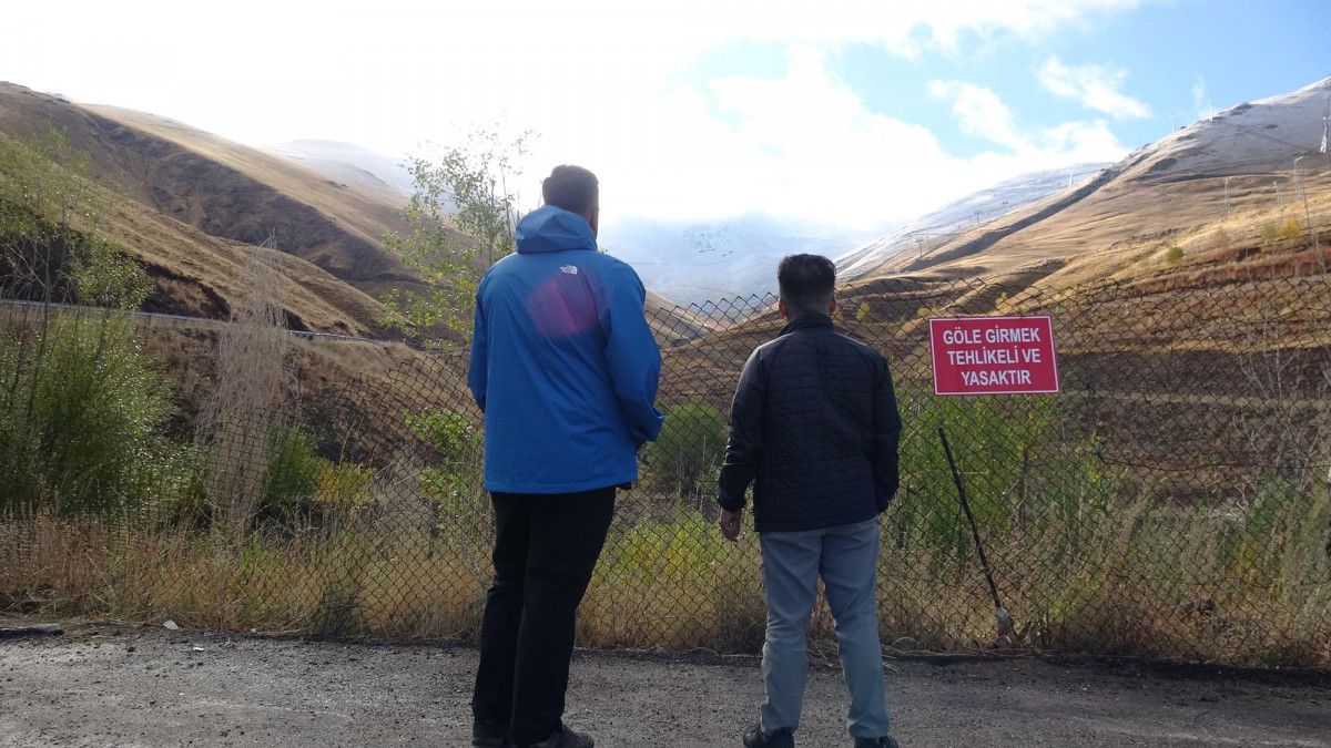 Erzurum Palandöken e mevsimin ikinci karı düştü #4