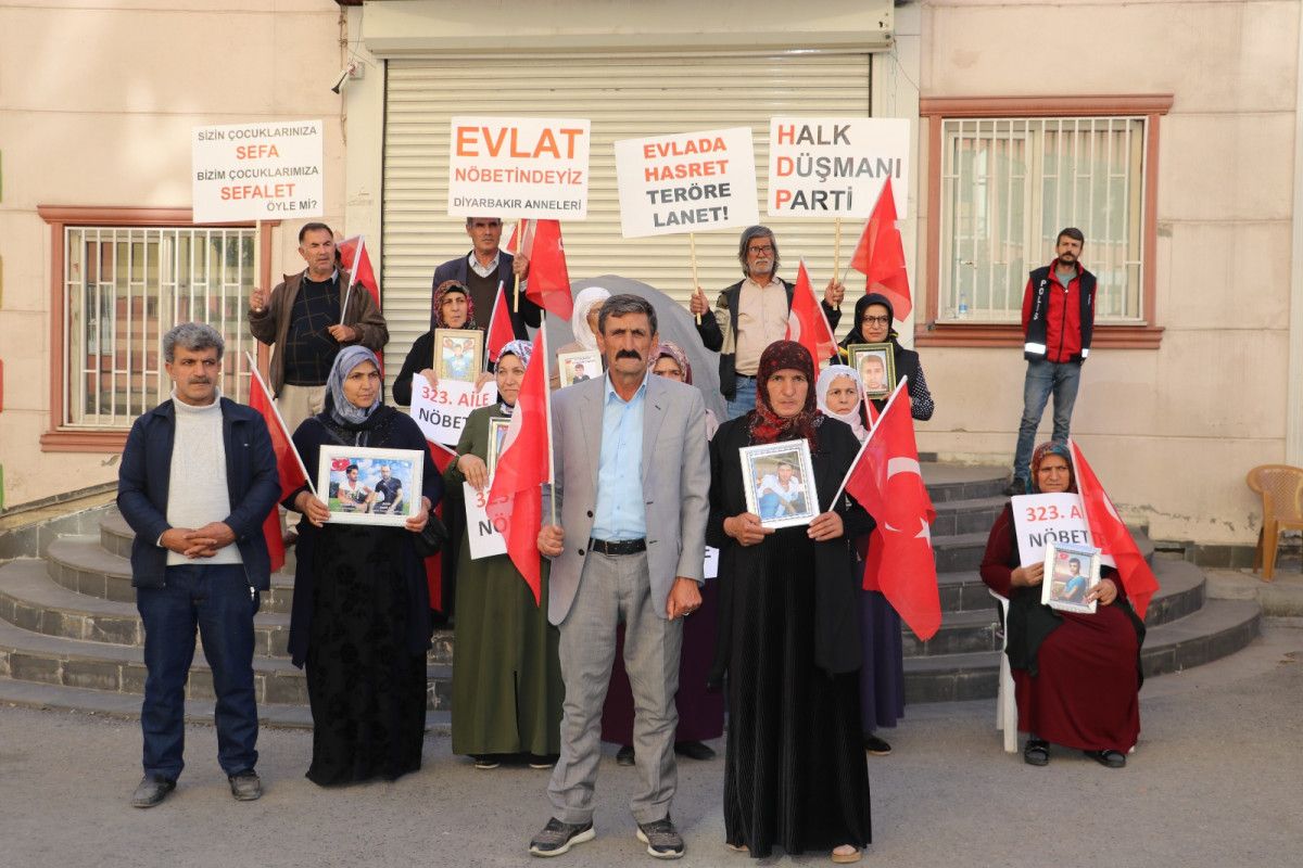 Diyarbakır da evlat nöbeti tutan aile sayısı 323 oldu #2