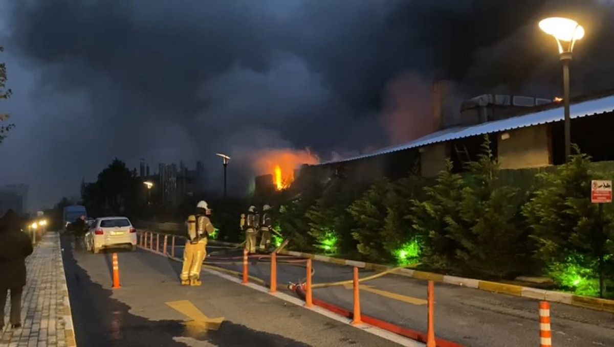 İstanbul Esenyurt ta fabrika yangını #2
