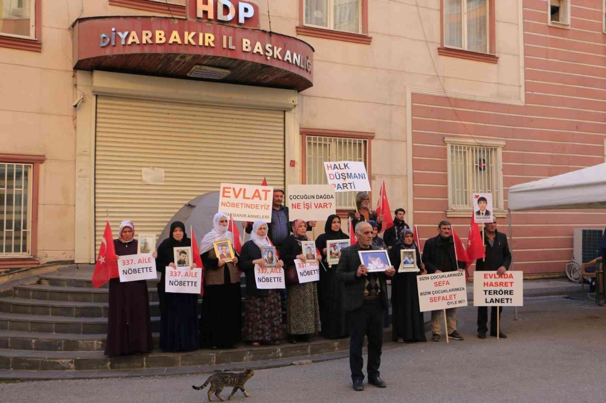 Diyarbakır’da evlat nöbeti sayısı 337 oldu #3
