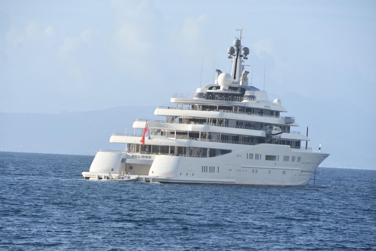 Roman Abramoviç in ultra lüks yatları Muğla da demirledi #8