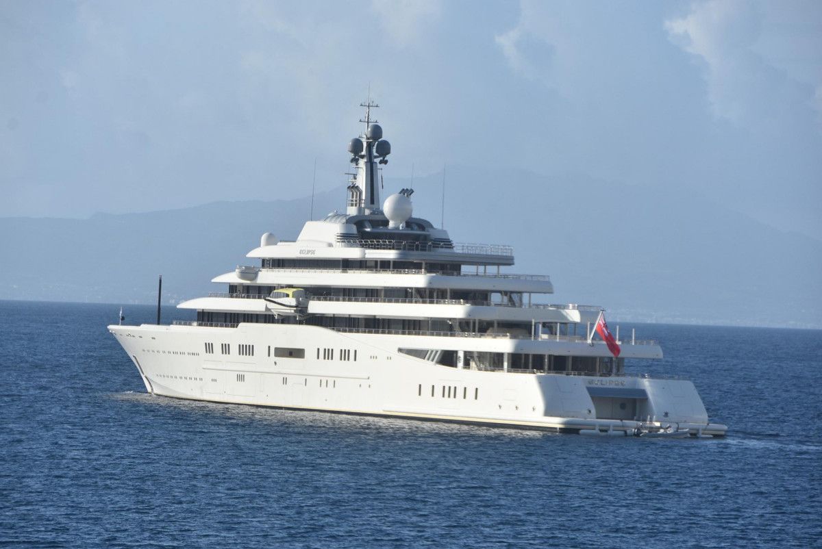 Roman Abramoviç in ultra lüks yatları Muğla da demirledi #2