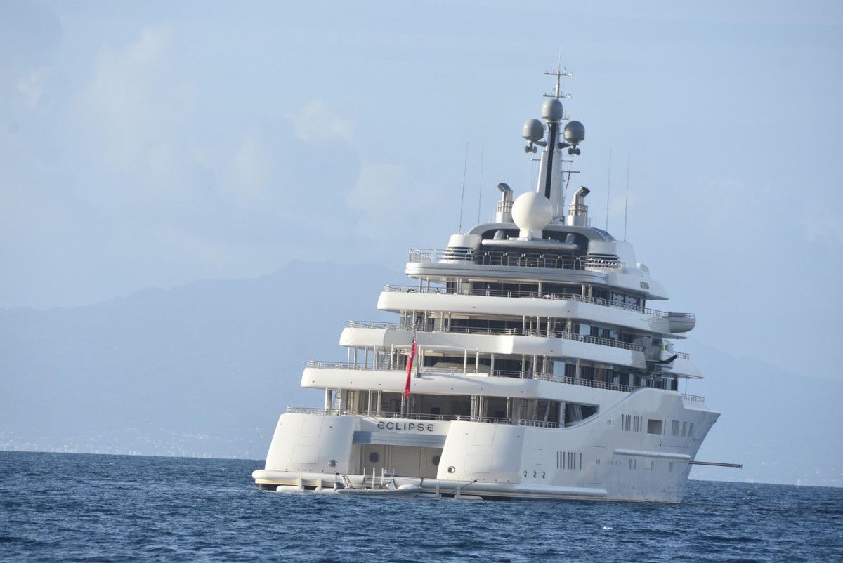 Roman Abramoviç in ultra lüks yatları Muğla da demirledi #10