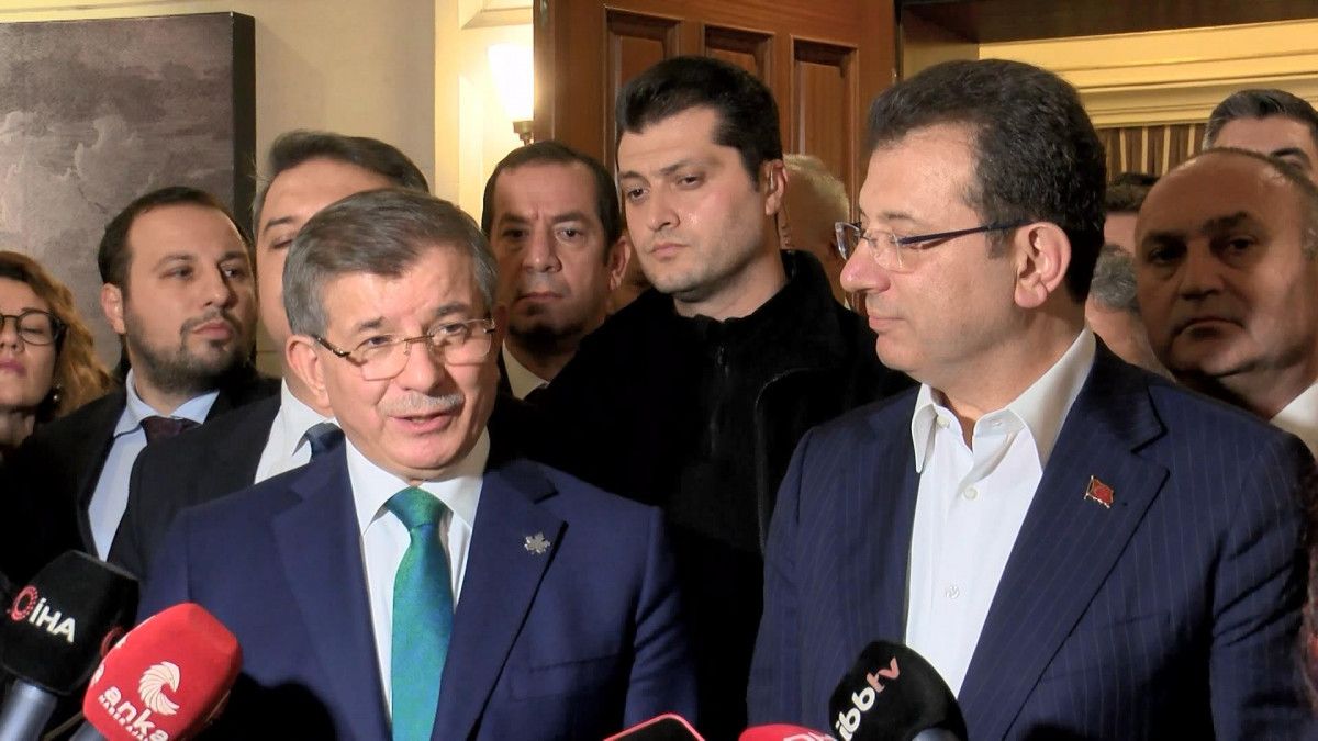 Ahmet Davutoğlu, İmamoğlu kararını değerlendirdi #2