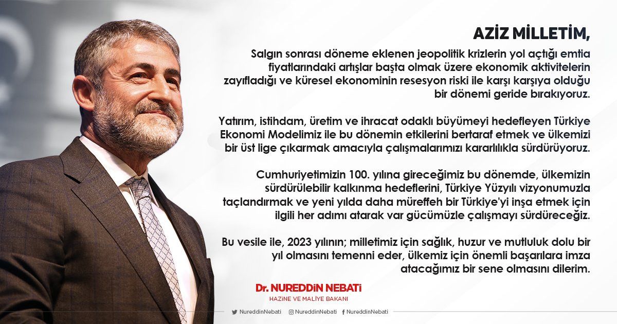 Nureddin Nebati: Daha müreffeh Türkiye için çalışmaya devam edeceğiz #1