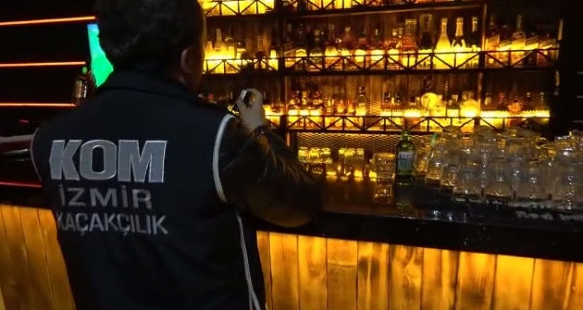 İzmir de 14 mekanda sahte içki ele geçirildi #2